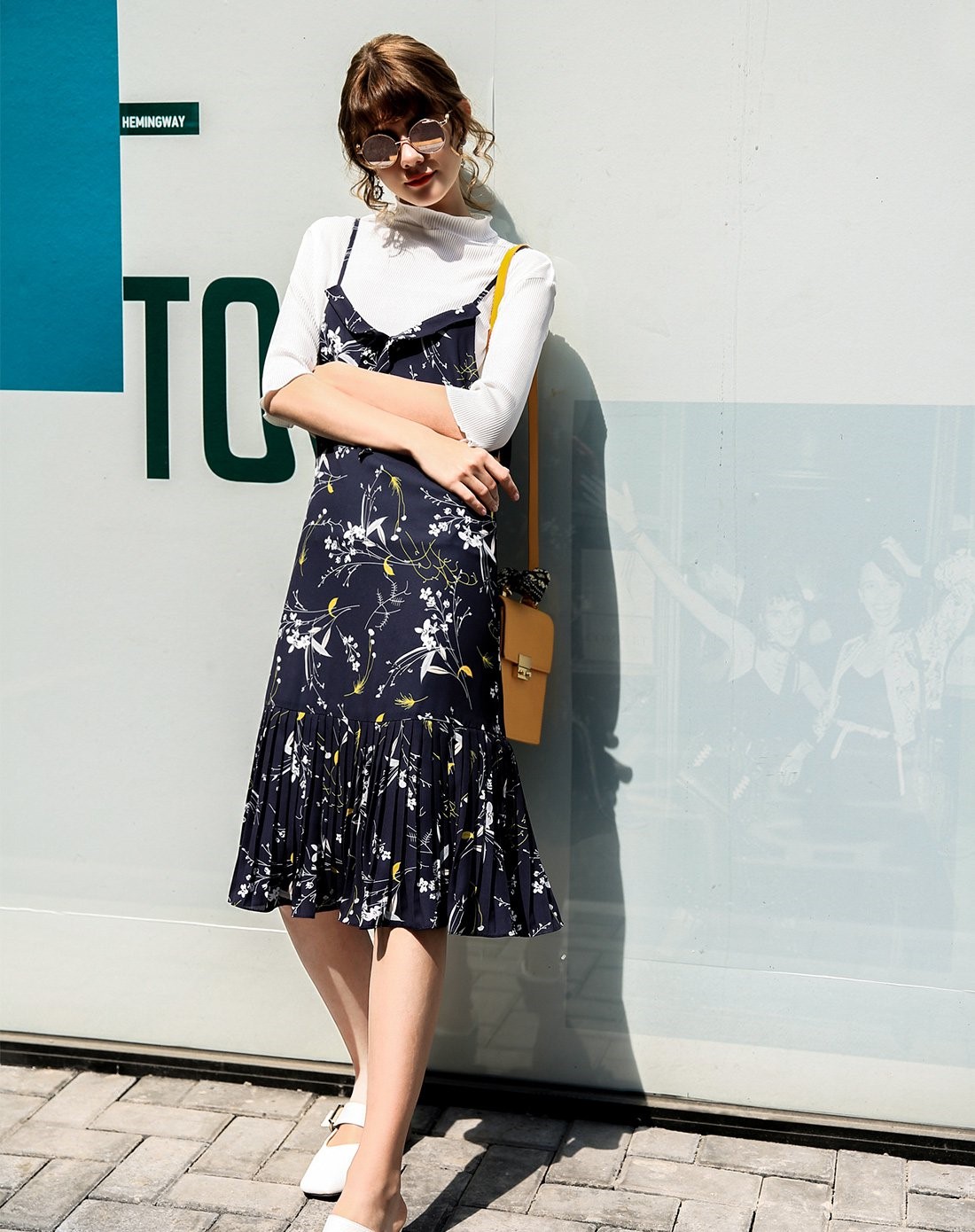 一米八怎么穿显腿长,腿长一米八穿搭