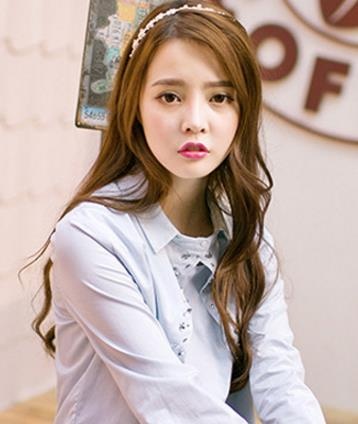 发际线高额头窄突出适合什么发型,额头短窄颧骨高适合最佳发型图片