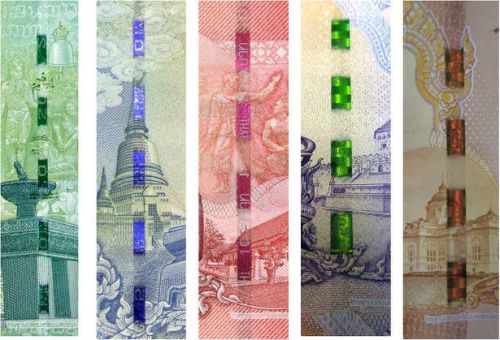 怎么识别泰国泰铢的真假,泰国钱币新版泰铢