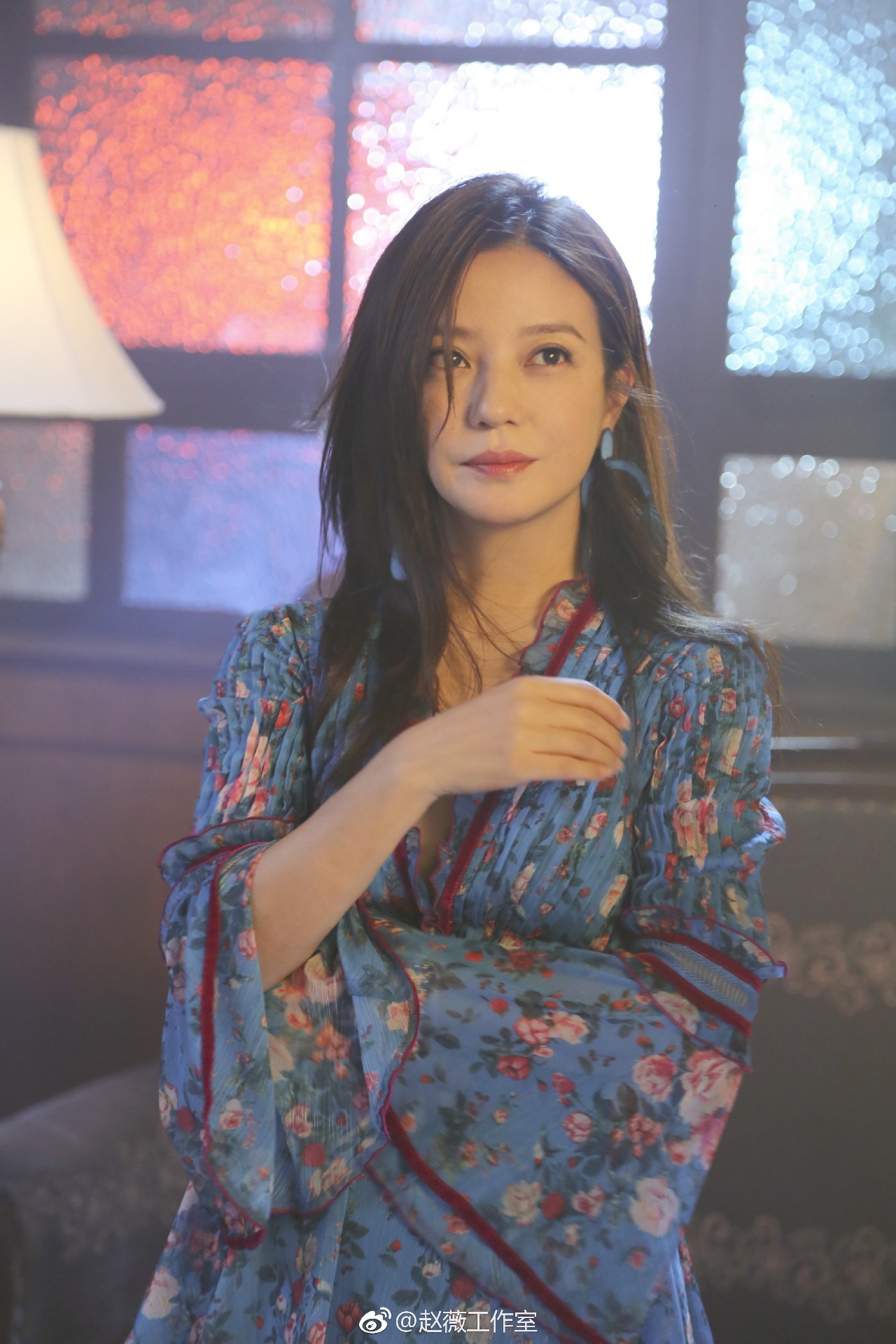 赵薇黄晓明周冬雨中餐厅,赵薇周冬雨高清大图