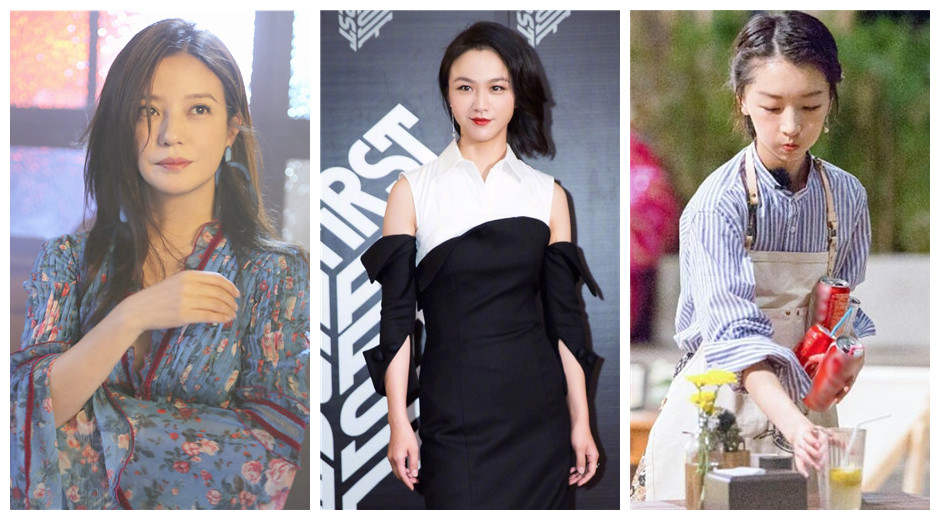 赵薇黄晓明周冬雨中餐厅,赵薇周冬雨高清大图