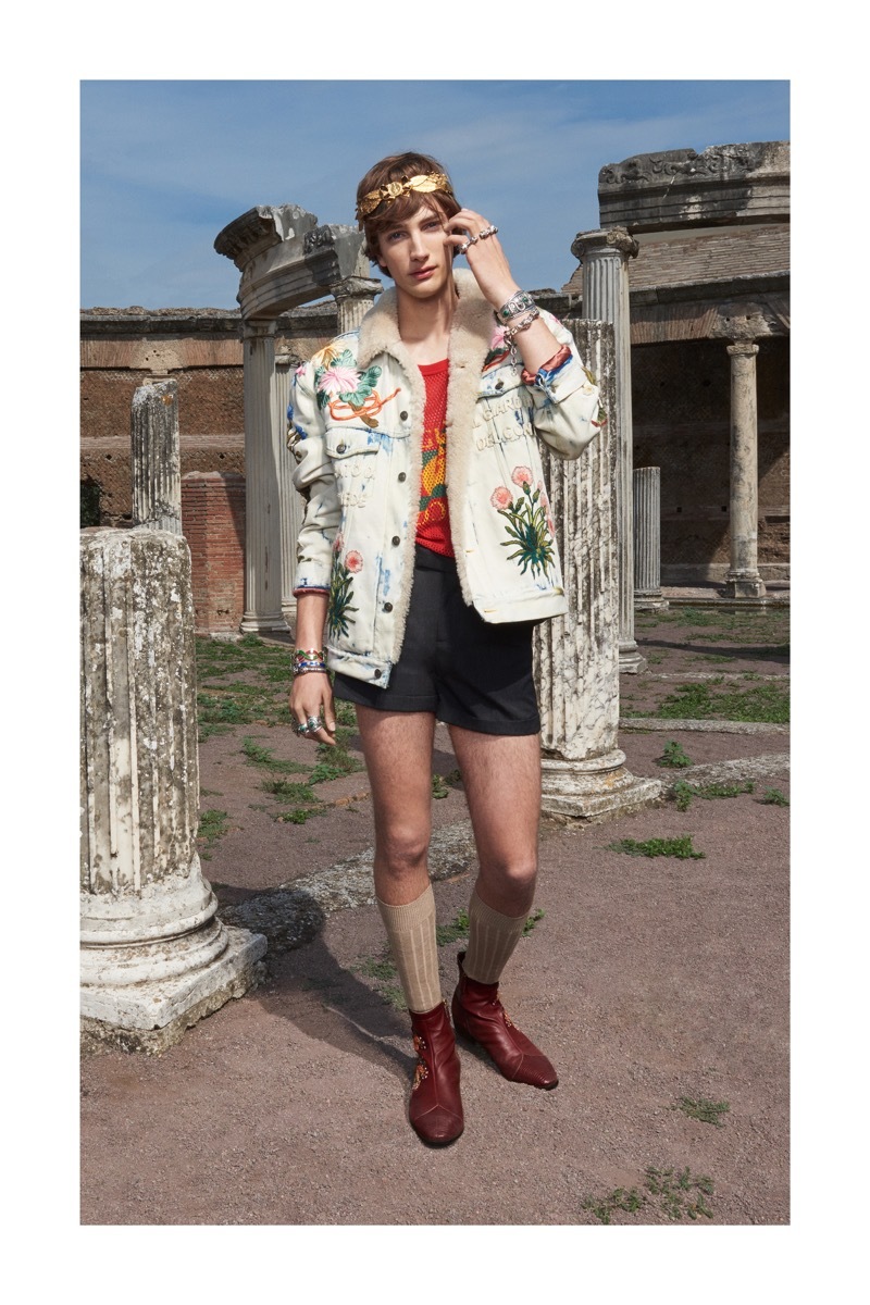 guccimarmont系列,gucci2018秋冬男装发布会