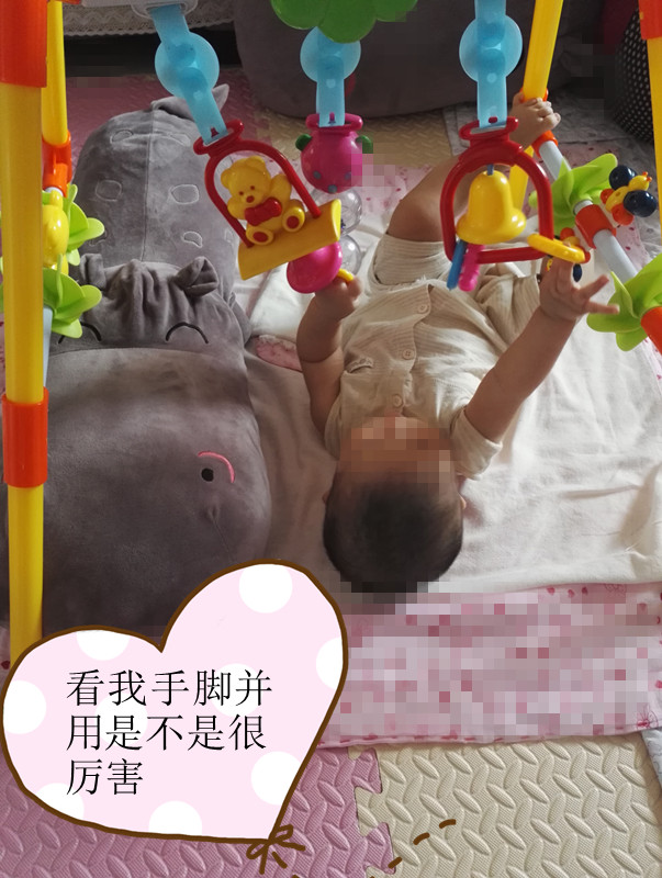 宝宝玩的健身架怎么玩,宝宝玩的健身架