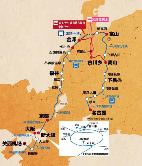 日本升龙道自由行,日本升龙道之旅攻略