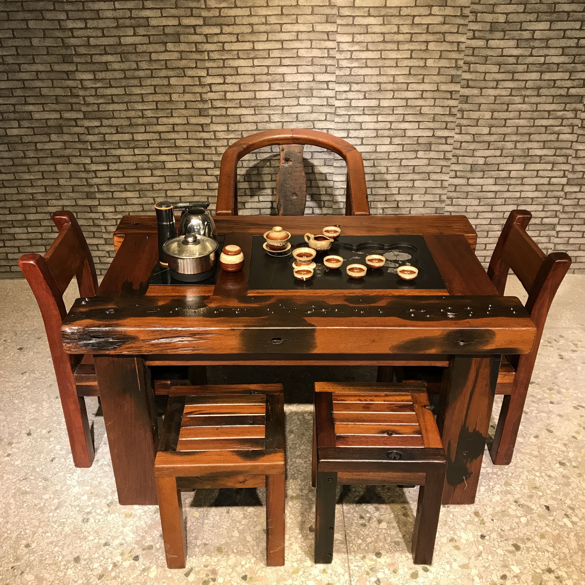 真船木和假船木家具怎么区别图片,什么样老船木做家具最好