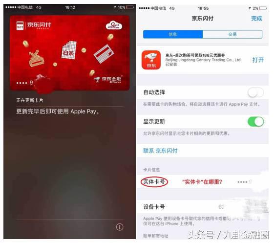 银联与京东金融,银联和京东金融
