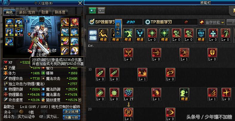 dnf剑魂轻甲精通,dnf短剑精通