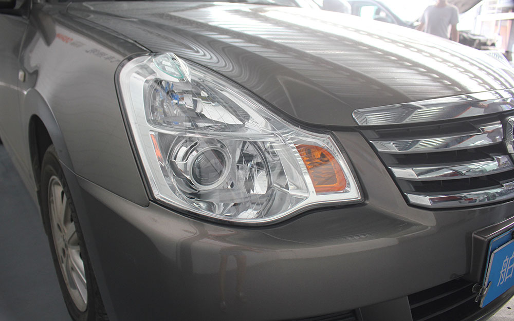 21款轩逸经典大灯改装,18款经典轩逸激光大灯