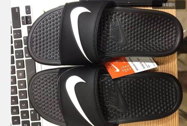 如何判断辨别鉴定耐克气垫拖鞋真假只需3个步骤方法可鉴定鉴别耐克拖鞋真假真伪