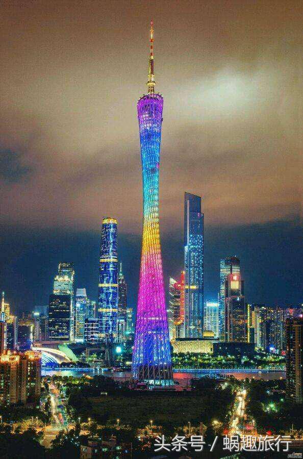 广州小蛮腰和上海东方明珠哪个高,广州地标建筑小蛮腰在哪个位置