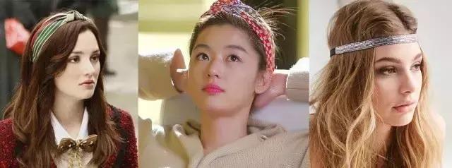 发带好看高级,可以修饰脸型的发带