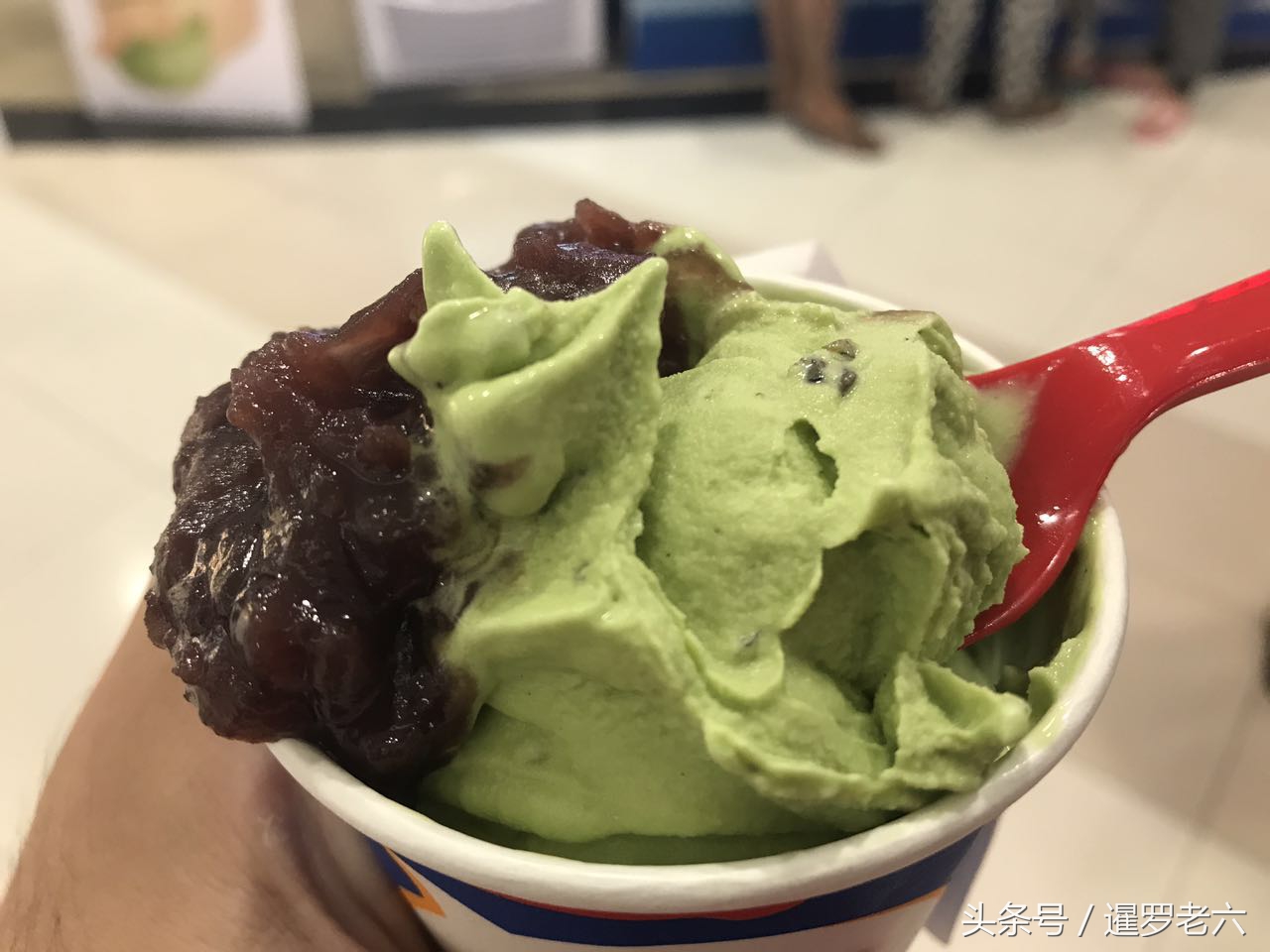 泰国曼谷dq冰淇淋在哪里,dq冰淇淋浓郁抹茶暴风雪