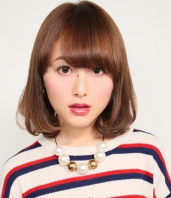 发际线高额头窄突出适合什么发型,额头短窄颧骨高适合最佳发型图片