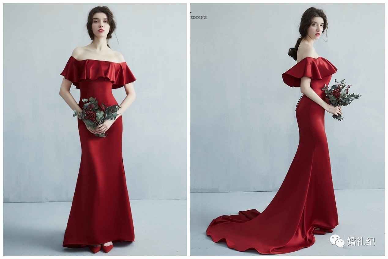 礼服馆敬酒服款式推荐,敬酒服推荐秋冬店铺