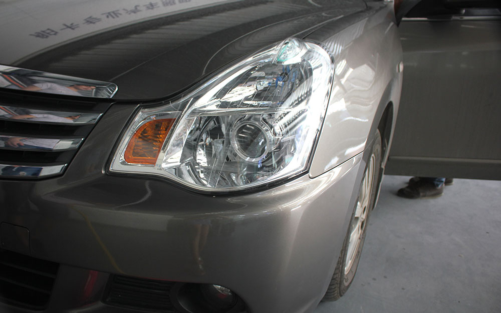 21款轩逸经典大灯改装,18款经典轩逸激光大灯