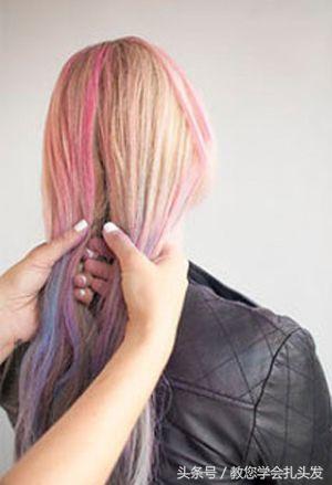 好看的发型扎法女童10-12岁鱼尾辫,从头顶上就开始编鱼尾辫怎么编