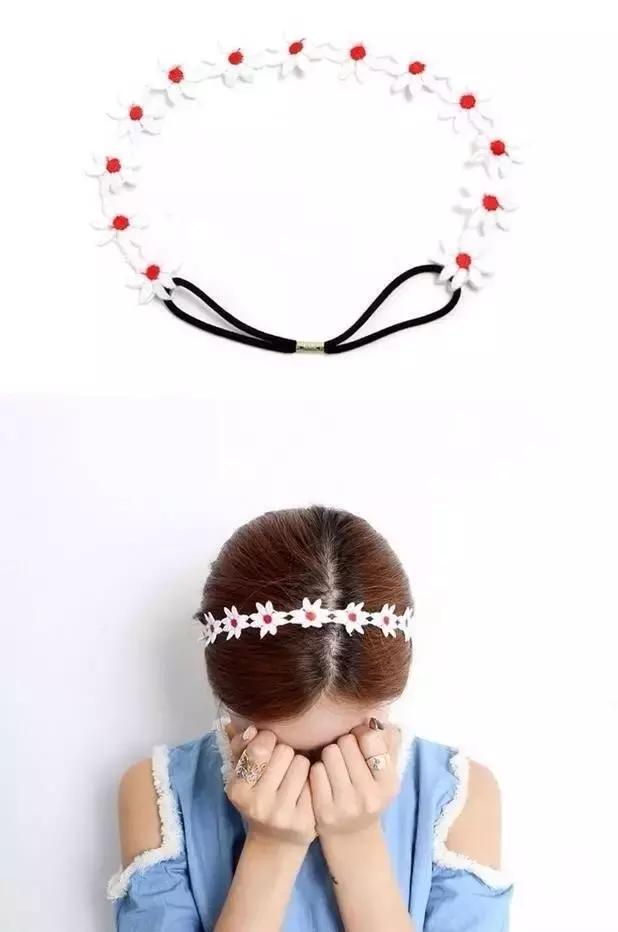 发带好看高级,可以修饰脸型的发带