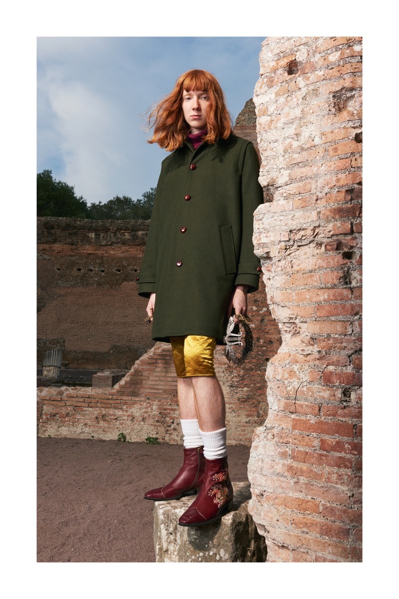 guccimarmont系列,gucci2018秋冬男装发布会