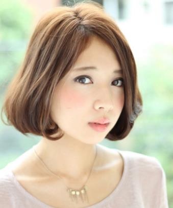 发际线高额头窄突出适合什么发型,额头短窄颧骨高适合最佳发型图片