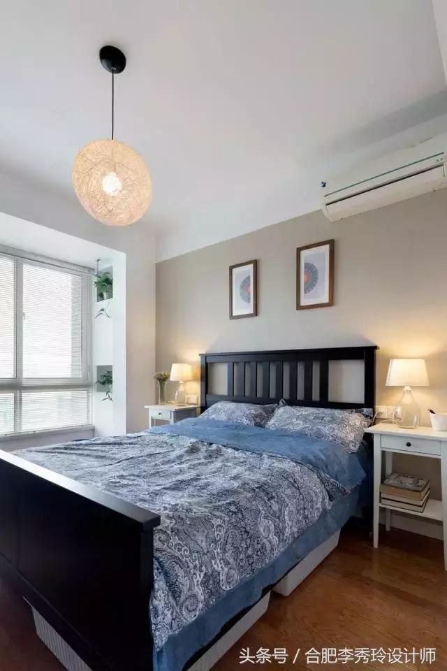 装修卧室吊灯现代简约,装修好的房间怎么安装吊灯