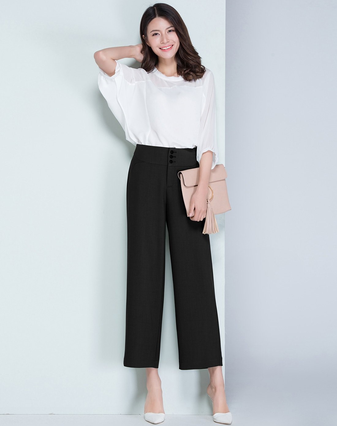 一米八怎么穿显腿长,腿长一米八穿搭