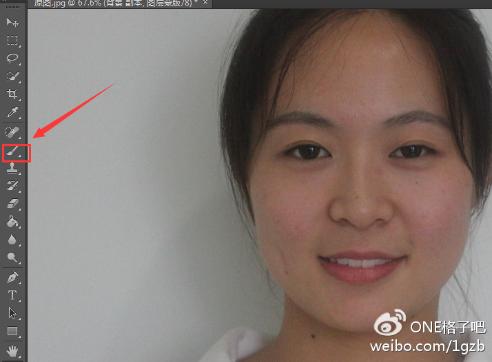 ps制作证件照换背景教程,ps换背景颜色证件照动作制作