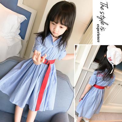 童装女童连衣裙中大童春季,童装夏季连衣裙小个子