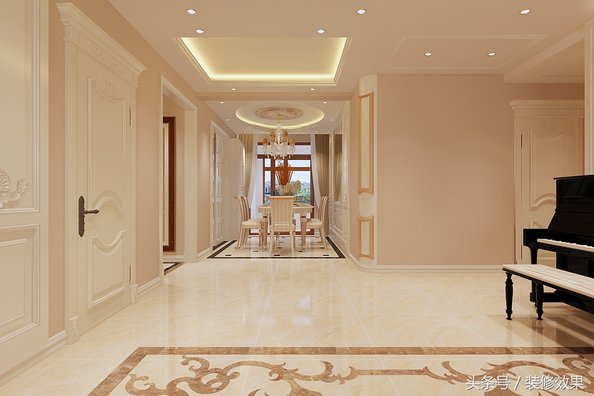 观复国际顶层100平,观复国际门厅