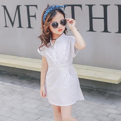 童装女童连衣裙中大童春季,童装夏季连衣裙小个子