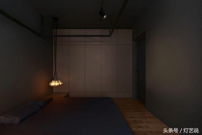 黑暗风格装修宿舍,暗黑系公寓装修效果图