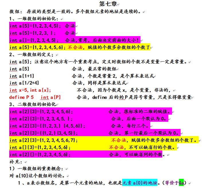 c语言入门到精通资料,c语言快速复习