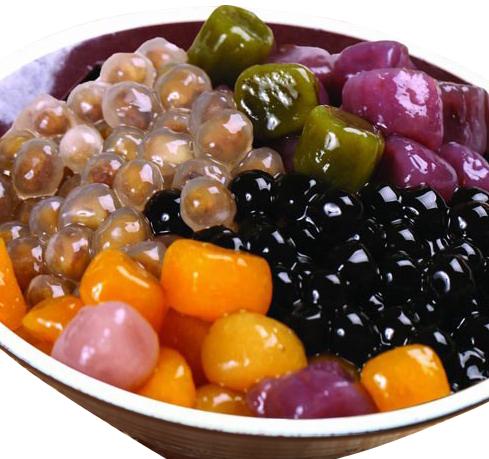 芋圆纯手工无添加鲜芋仙小丸子,软软糯糯香甜可口的芋圆丸子