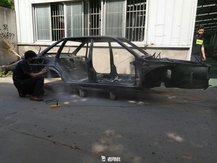 一代神车桑塔纳,一代神车修复