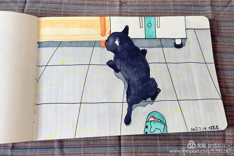 灏忕嫍ins椋庣畝鍗曞張濂界湅缁樼敾,钀屽疇鐙楃嫍缁樼敾浣滃搧