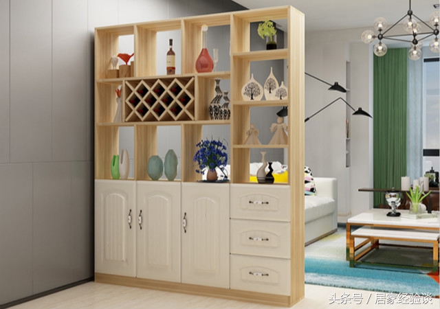 室内酒架设计效果图,现代极简酒架设计效果图