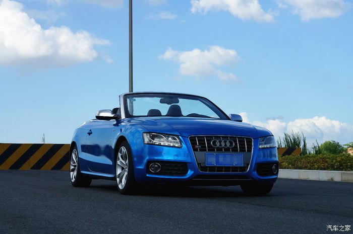 运动感很强新款奥迪s5敞篷版实车,性能和买菜兼顾的2018款奥迪s5