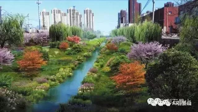 石景山区水系生态景观规划,西水东流简介