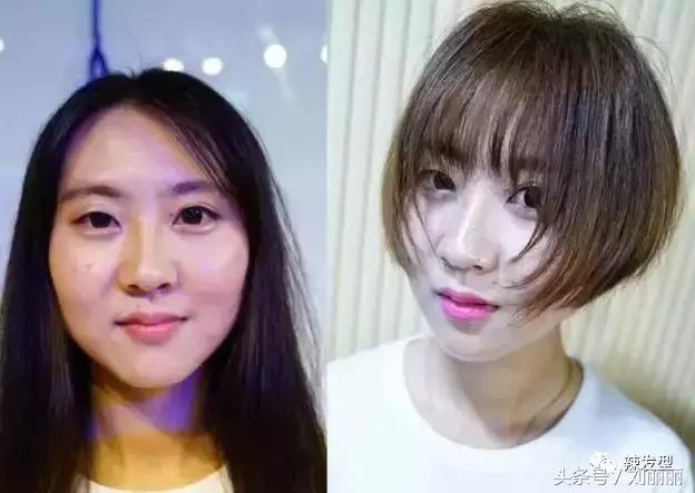 剪这样短发减龄又好打理,减龄瘦脸短发