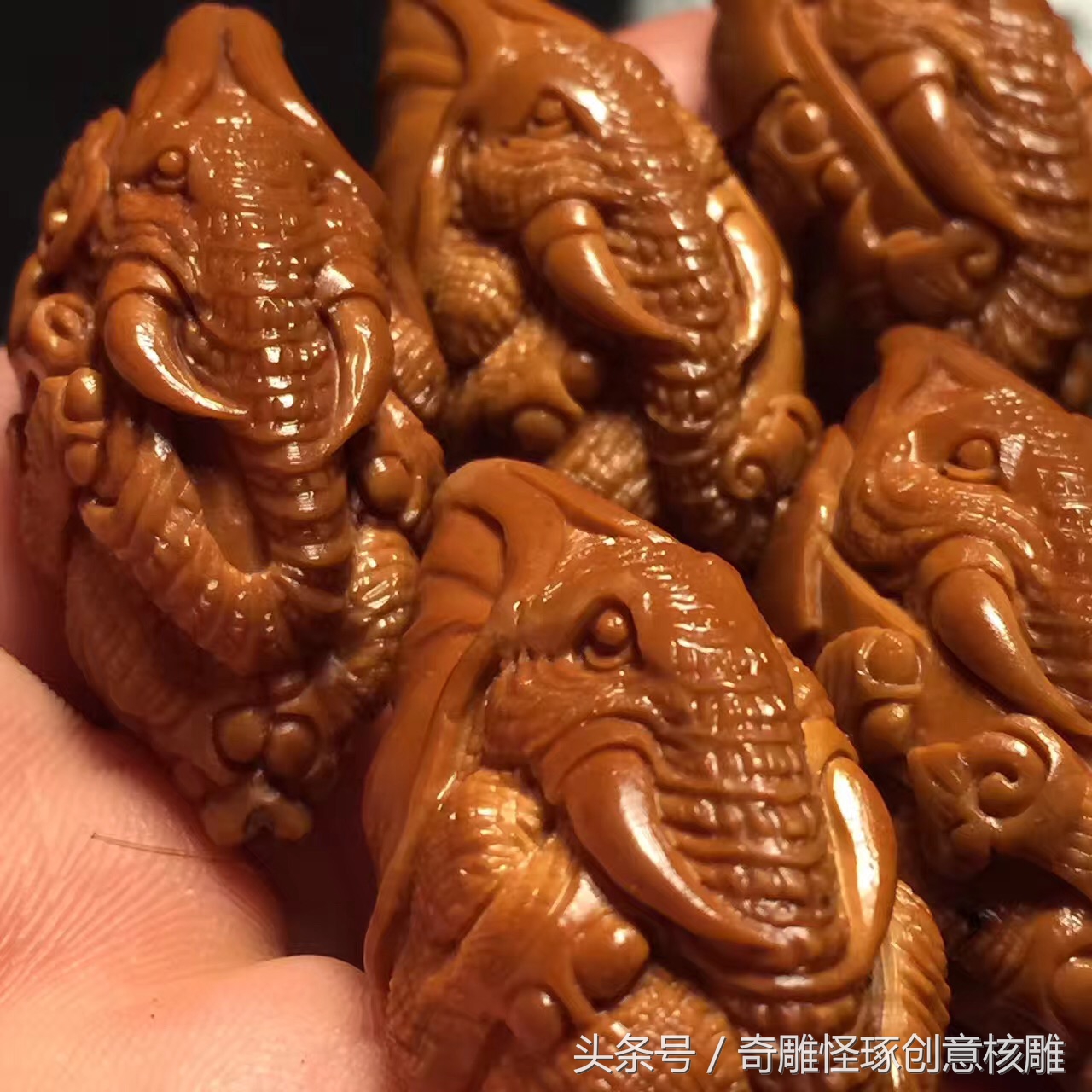 化腐朽为神奇的橄榄核雕,我最喜欢的一串橄榄核雕