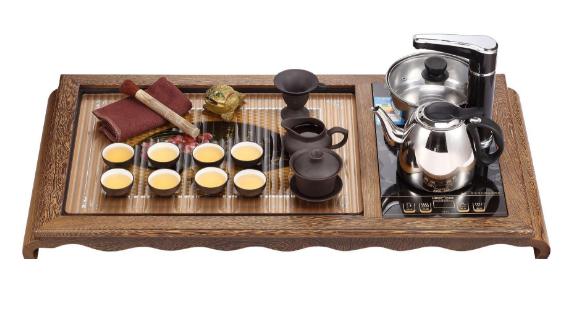 乐山茶盘鸡翅木黑檀厂家批发价格,黑檀鸡翅木实木茶盘最新报价