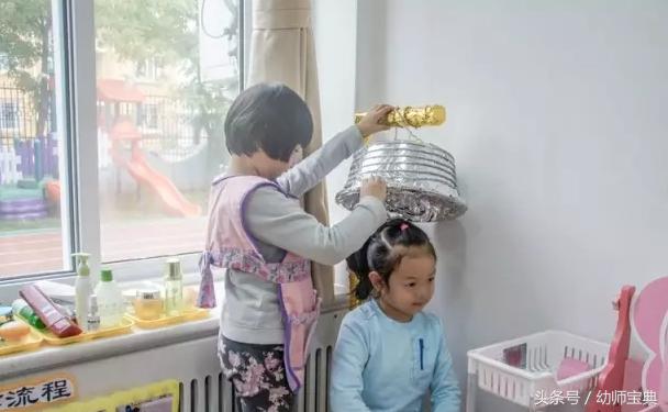 幼儿园区角美发屋环创,幼儿园角色扮演小剧院
