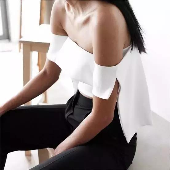 平胸穿搭矮个子,贫胸系穿搭