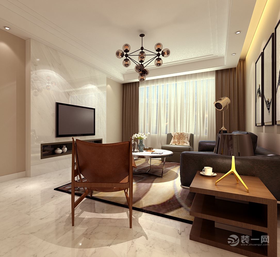 呼和浩特简约风格装修花费,呼和浩特市100平米装修案例