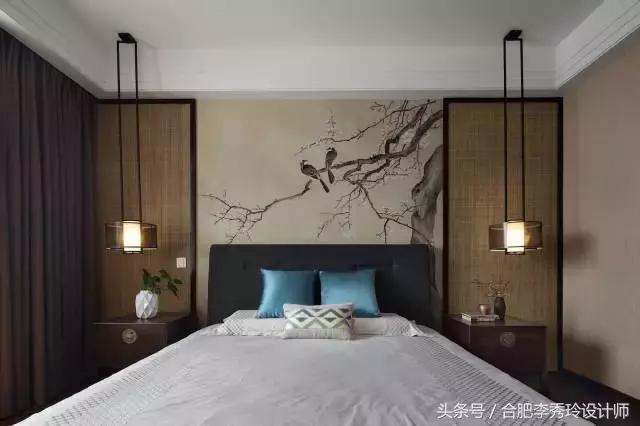 装修卧室吊灯现代简约,装修好的房间怎么安装吊灯