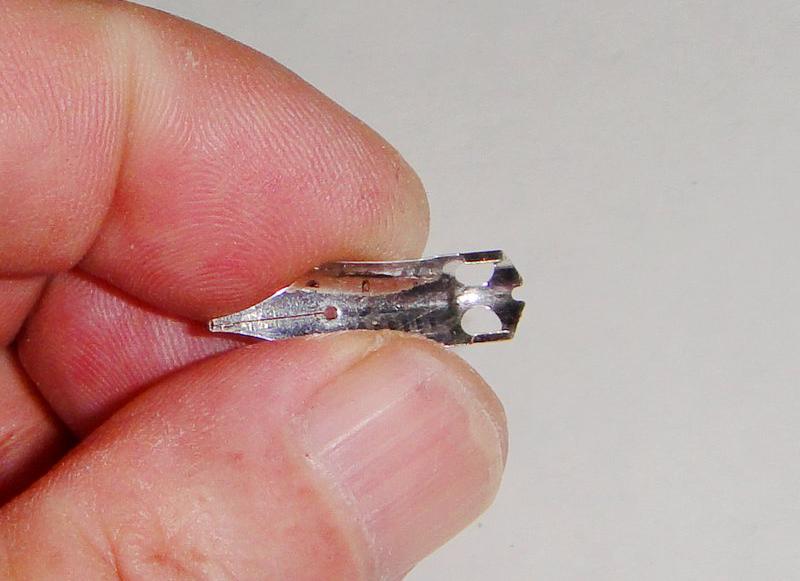 钢笔笔尖中缝大怎么修,笔尖调锋技巧