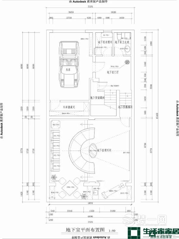 简装家庭地下室ktv,时尚别墅地下室小ktv