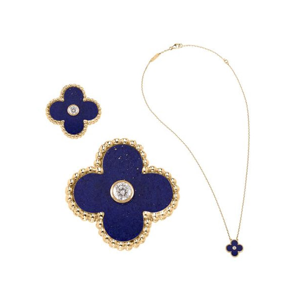 四叶草项链梵克雅宝红色颜色区别,梵克雅宝四叶草项链买什么颜色好