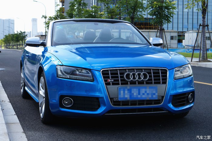 运动感很强新款奥迪s5敞篷版实车,性能和买菜兼顾的2018款奥迪s5