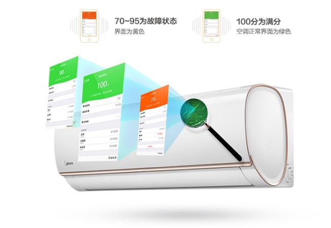 美的冷风型空调,美的声控无风感空调