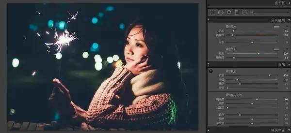 佳能700d怎么调色人像,调色后期教程